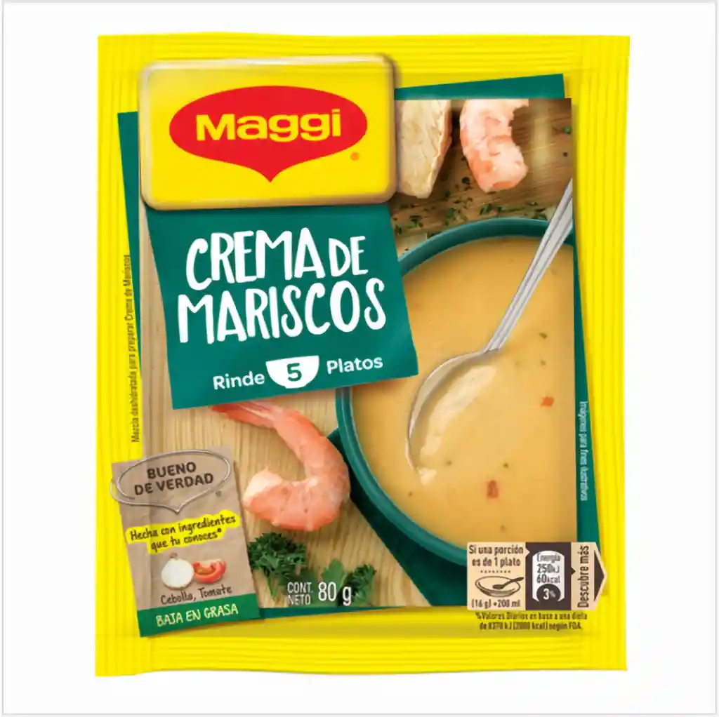 Maggi Crema De Mariscos