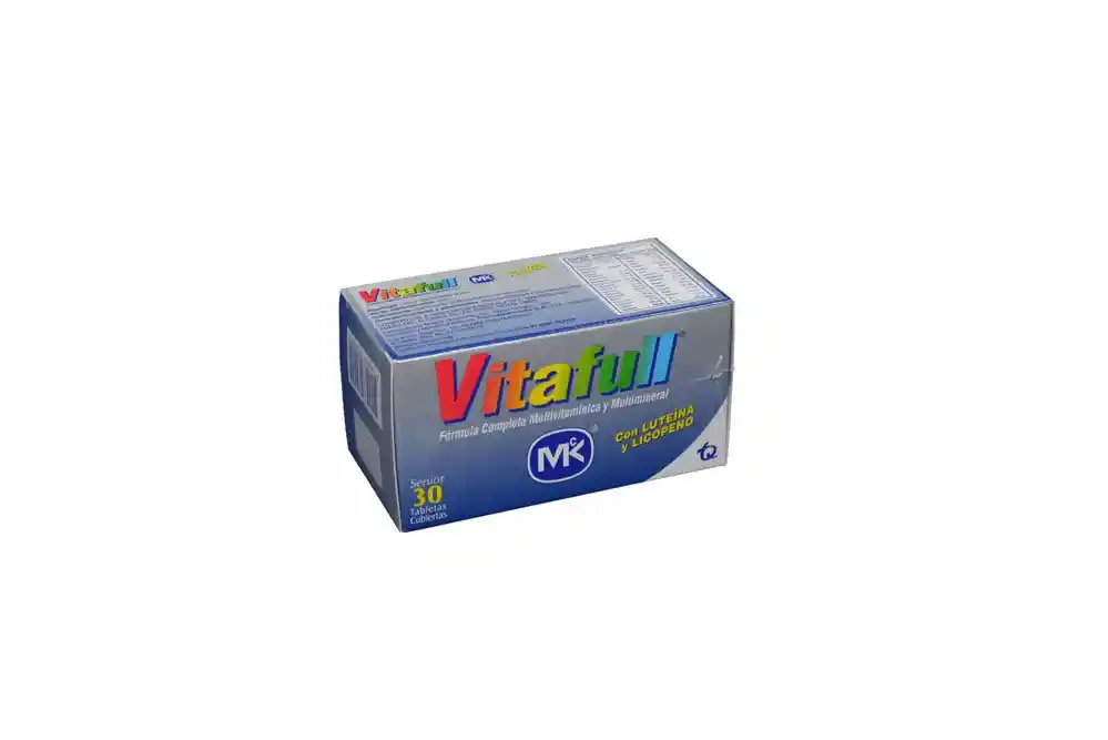 Vitafull Multivitamínico y Multimineral con Luteína y Licopeno