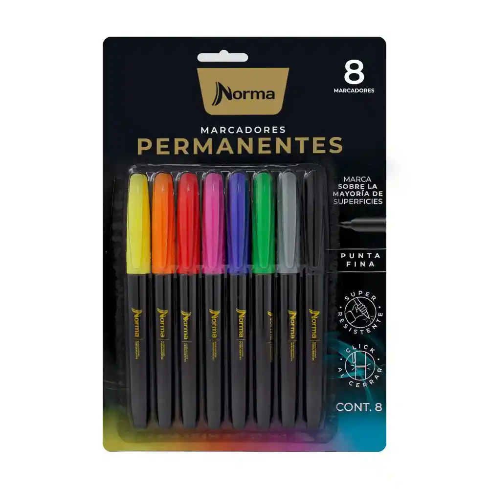 Marcador Punta Finax8 Norma 568366