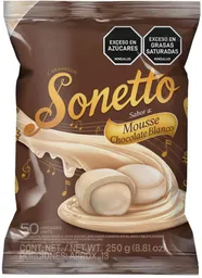 Caramelo Soneto Blando Leche Relleno Chocolate (250 Gr)