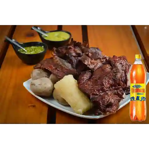Combo Plato Familiar Solo Carne + Colombiana 1.25 l