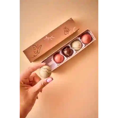 5 Bombones de Chocolate Sin Azúcar