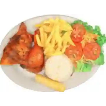 Bandeja con Pollo Asado
