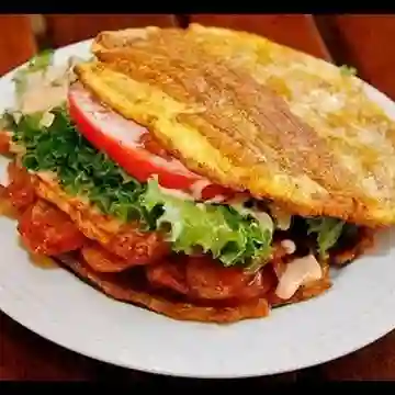 Hamburguesa Doble Pollo