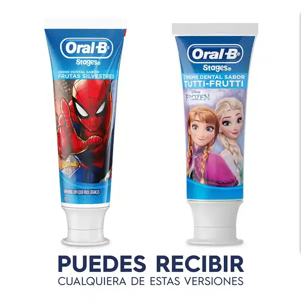 Crema Dental para Niños Oral-B Disney Stages Frozen 75ml/100g