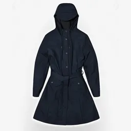 Rains Chaqueta Curve Navy S