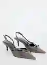 Zapatos Sele Gris Talla 41 Mujer Mango