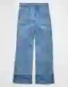 Pantalón Mujer Azul Talla 00 Regular 5531915 American Eagle