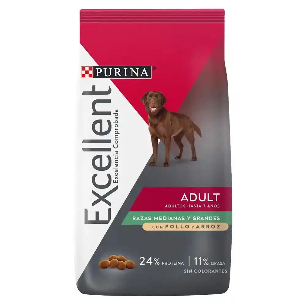 Excellent Alimento para Perro Adulto Mediano y Grande
