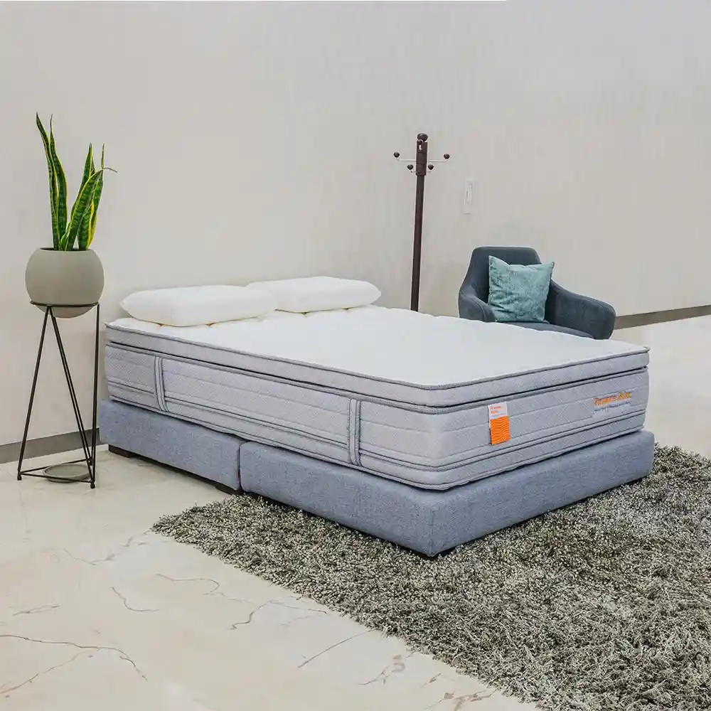 Combo Confort Super Premium 2 Romance Relax King (200 X 200 Cm) Super Premium Espumado Semisuave