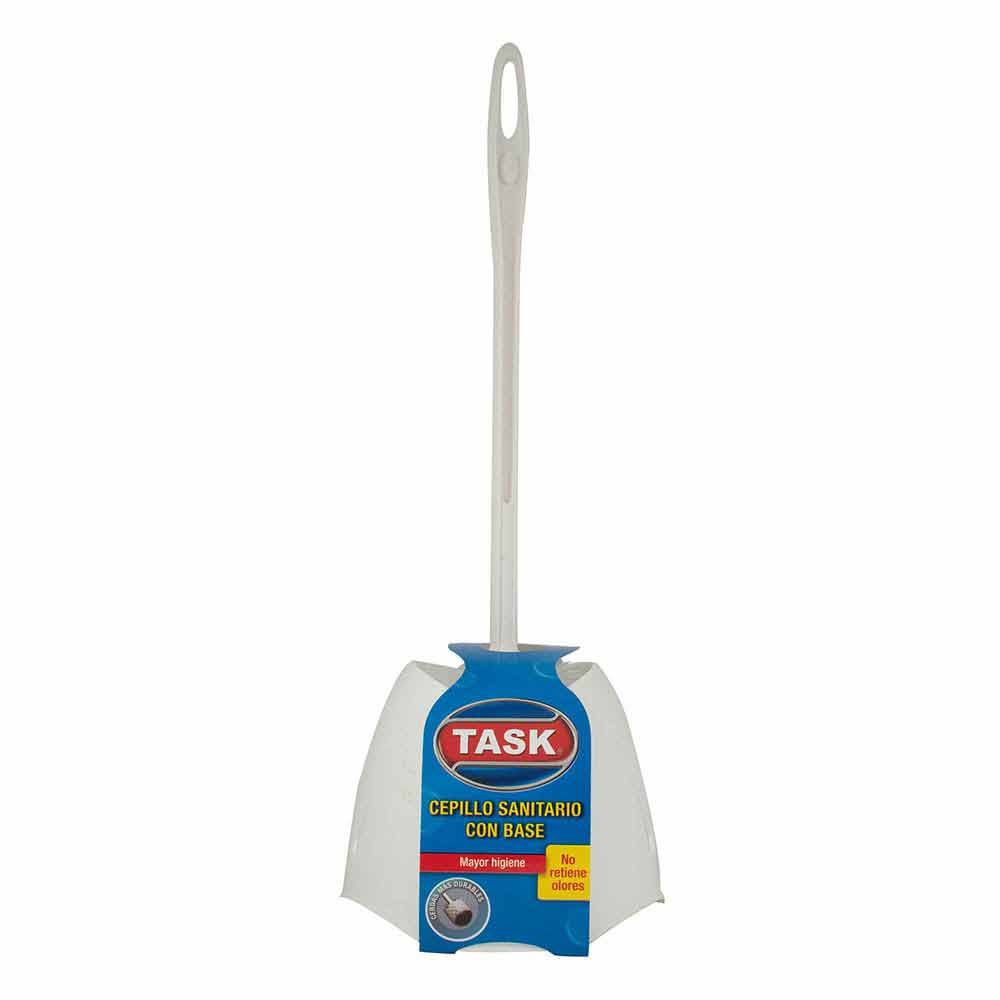 Task Cepillo Para Sanitarios con Base Blanco