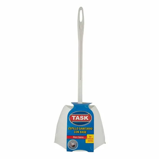 Task Cepillo para Limpiar Sanitarios con Base Blanco