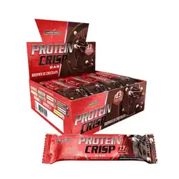 Barra de Proteína Crispy Brownie Chocolate - Integralmedica