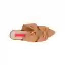 Sandalias Plana Georgia Beige Talla 34