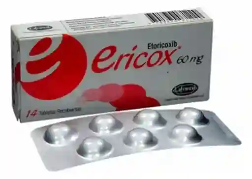 Ericox Lafrancol 60 Mg 14 Tabletas 3 + Pae