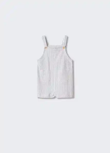 Enterizo Mono Titor Offwhite Talla 67 Niños Mango