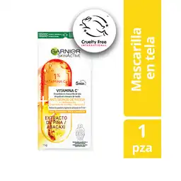 Garnier Mascarilla de Piña Vitamina C Piel Cansada Fatiga
