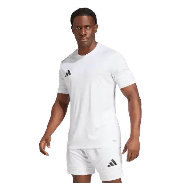 Adidas Camiseta Squa25 Jersey M de Equipo Fútbol Hombre Blanco S