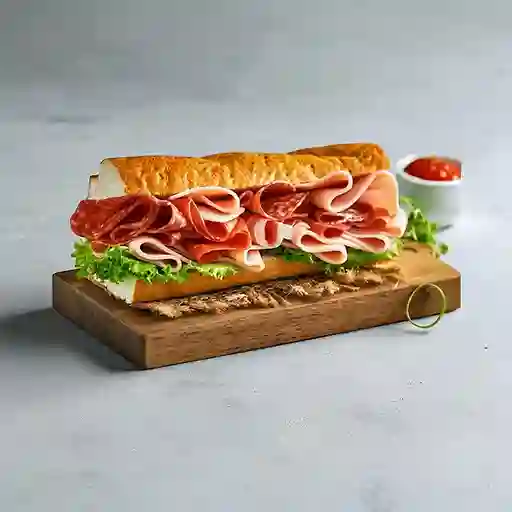 Sándwich de Jamón de Pavo