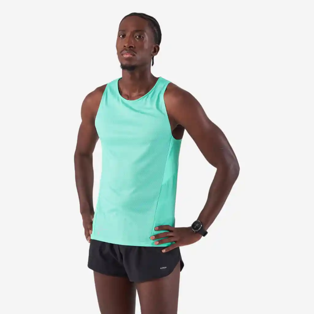 Esqueleto de Trail Running Para Hombrekiprun Turquesa Fluorescente