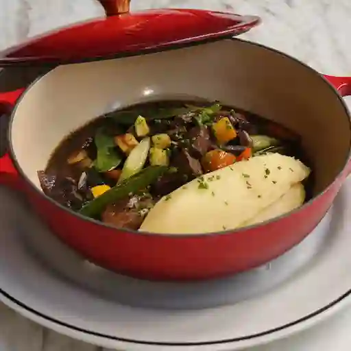 Estofado de Boef Bourguignon