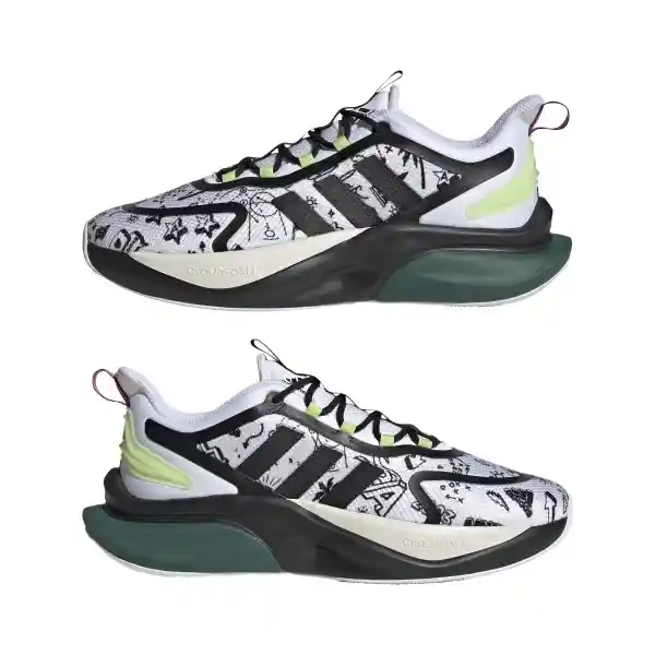 Adidas Zapatos Alphabounce + Para Hombre Multicolor Talla 8.5