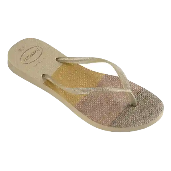 Sandalias Palette Glow Gris Arena Talla 36 4145766 Havaianas