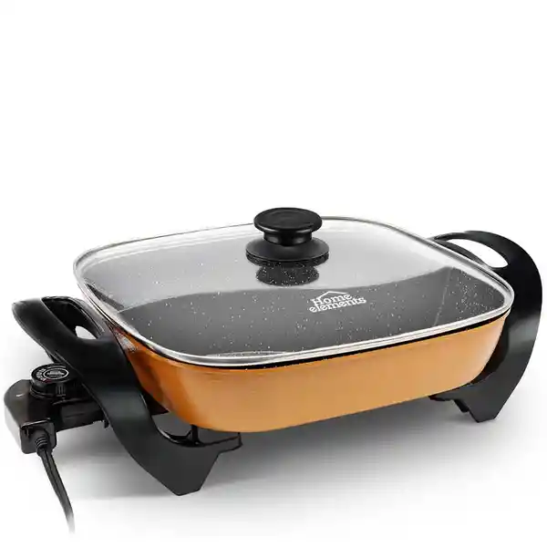 Home Elements Sarten Elect 30 x 30 cm Cobre 2 Divisiones