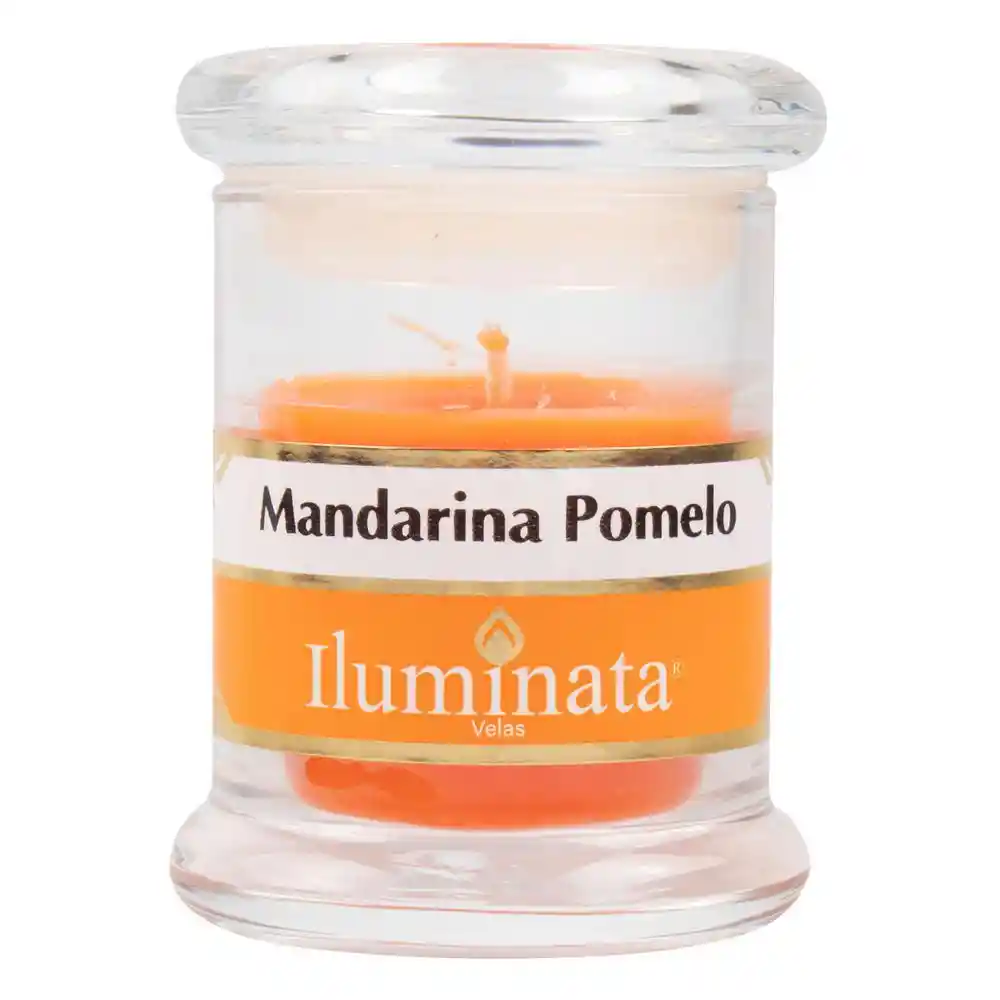  Iluminatt Vela ILUMINATA Vaso Peq Mandar V57Mp 