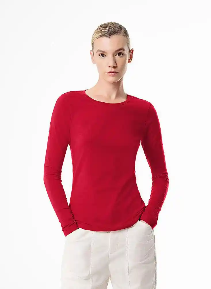 Camiseta M-rojo