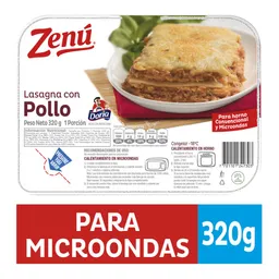 Zenú Lasagna para Microondas Sabor Pollo