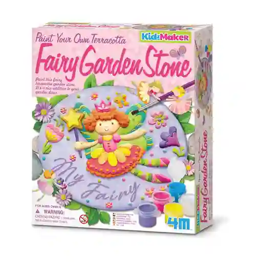 KidzMaker Piedra para pintar Modelo Fairy Garden