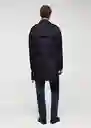 Abrigo Parka Tango Navy Talla XL Hombre Mango