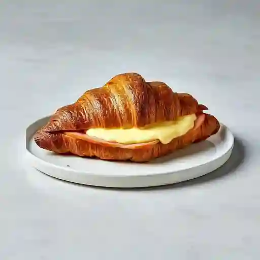 Croissant De Jamón Y Queso