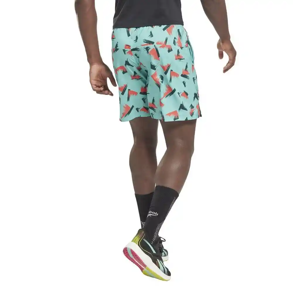 Ts Speed Aop Short Talla L Pantalones Y Lycras Azul Para Hombre Marca Reebok Ref: Hi0527