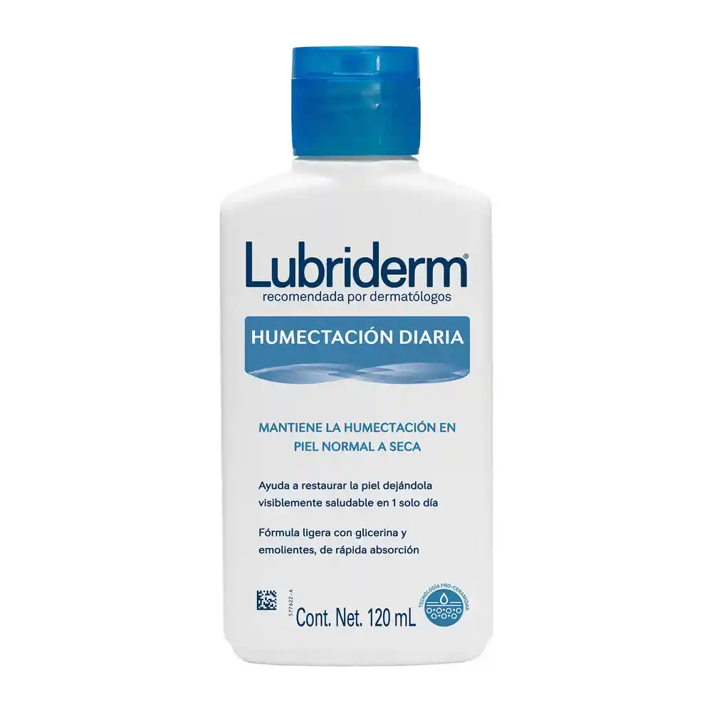 Crema Corporal LUBRIDERM Humectación Diaria 120 ML