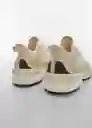 Zapatillas Deportivas Saga Beige Talla 40 Mujer Mango