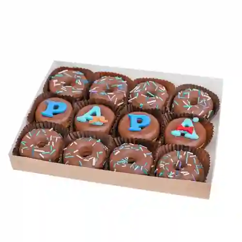 Caja de 12 mini-donas