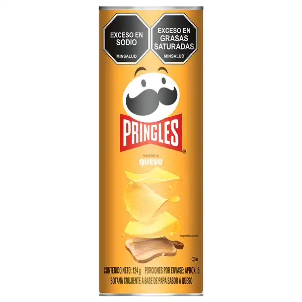 Pringles Papas Fritas Sabor a Queso