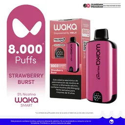 Waka Smart Vape Strawberry Burst 5% 8000 Puff