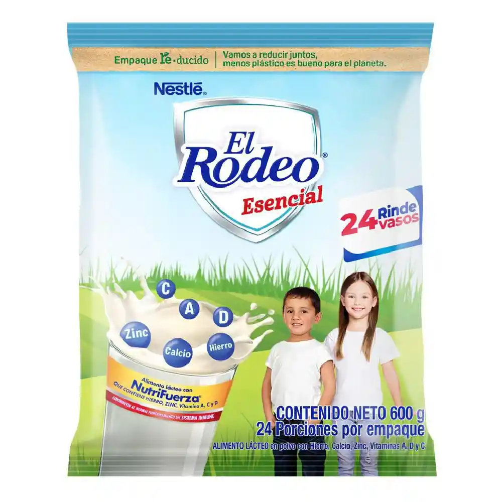 Leche El Rodeo Esencial (600 Gr)