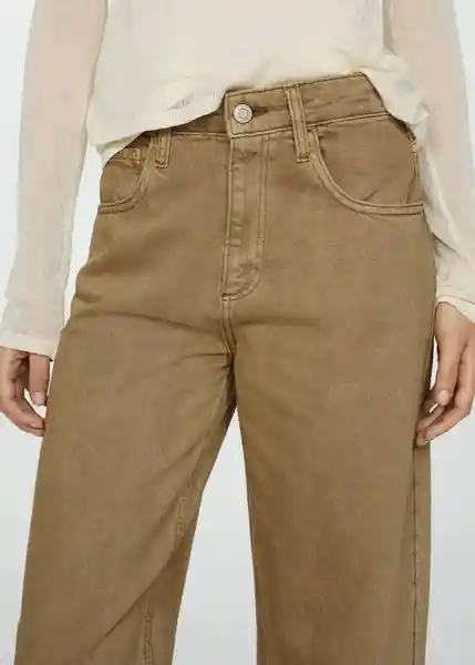 Jean Bet Khaki Talla 40 Mujer Mango