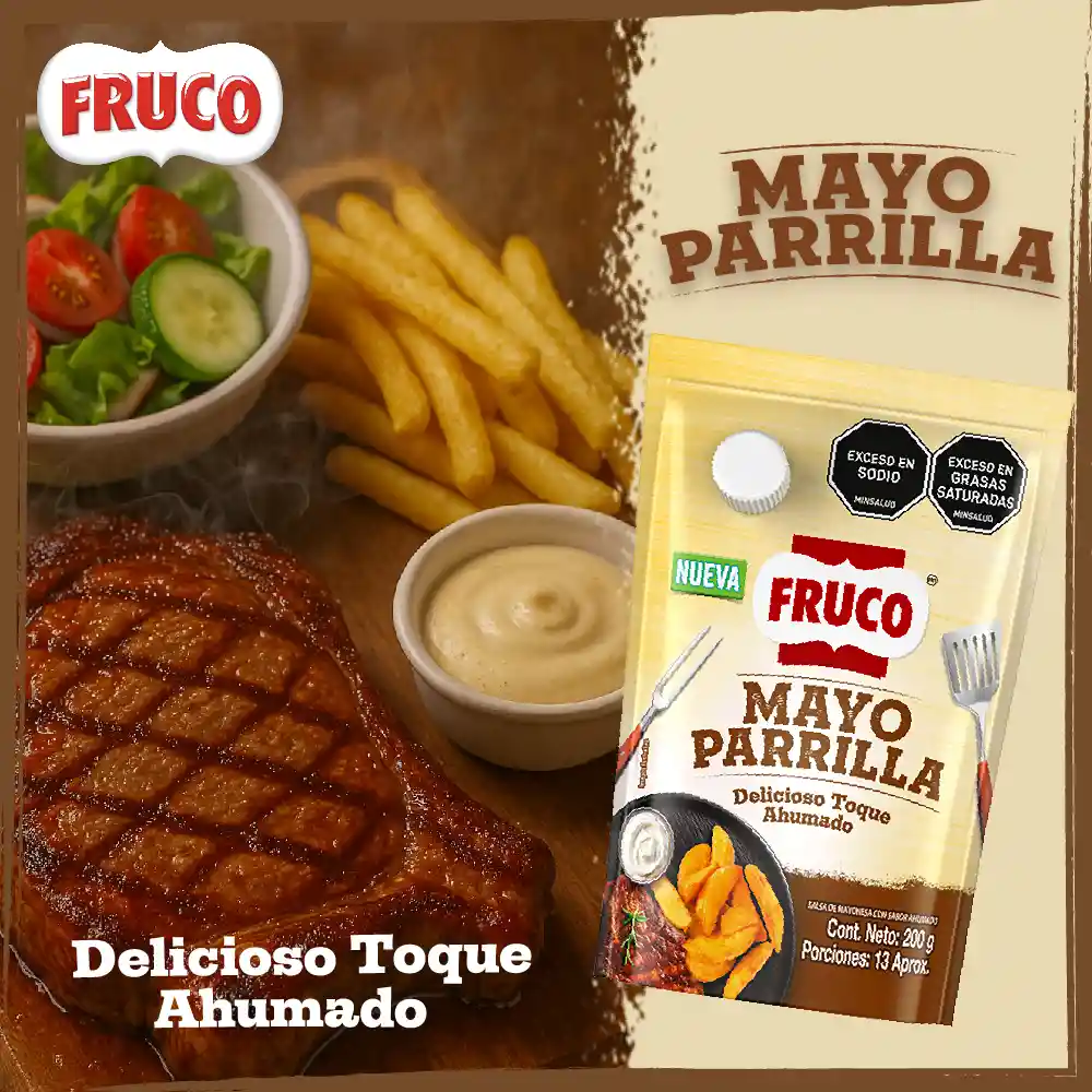 Fruco Mayonesa Parrilla Mayoparrilla 200 g