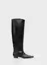 Botas Shouly Negro Talla 39 Mujer Mango