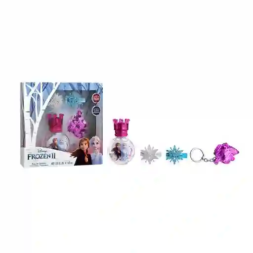 Airval Perfume Frozen II + Hair Clips + Keyring
