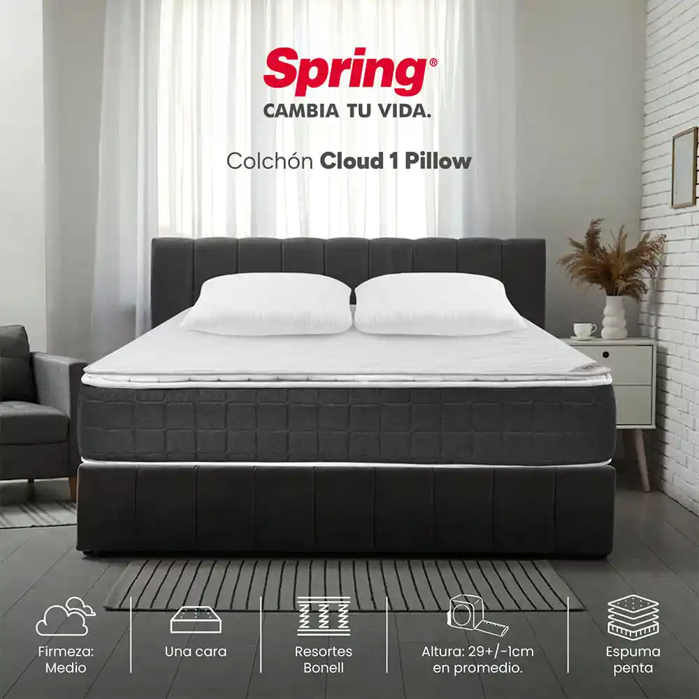 Colchon Spring Cloud Pillow 100x190