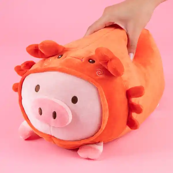 Peluche Gigi Disfraz de Cangrejo Mini Family 13" Miniso