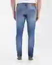 Jean Súper Slim Fit- Rider Azul Francés Medio T 32/32 Chevignon