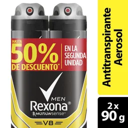 Desodorante ombre Rexona V8 90G (150Ml)