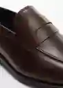 Zapatos Estoril Marron Talla 43 Hombre Mango